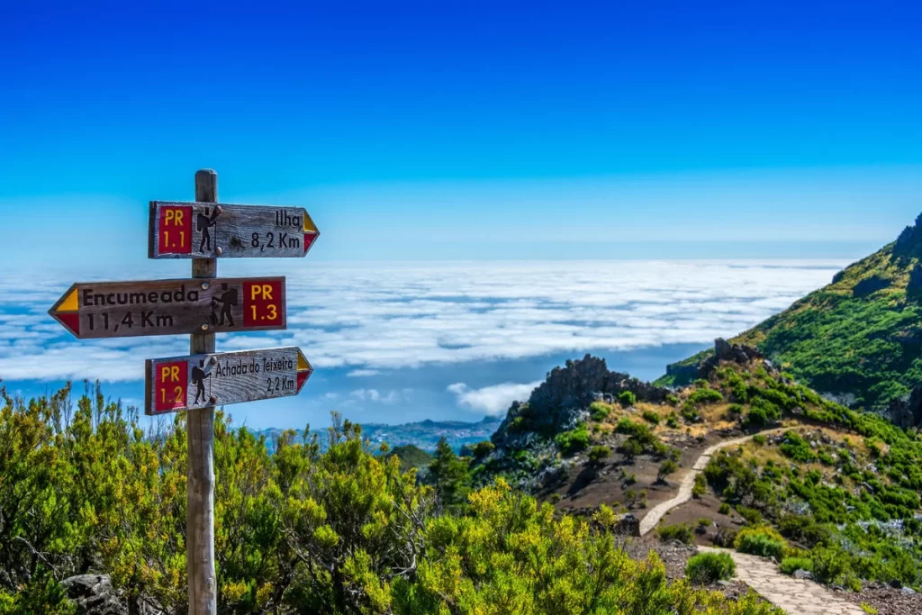 Turistika a koupani na Madeire Madeira